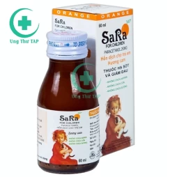 Sara for children 250mg/5ml - Thuốc giảm đau, hạ sốt